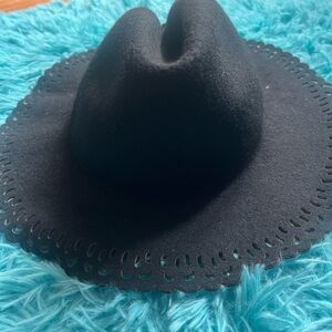 BCBG Generation Black Felt Hat